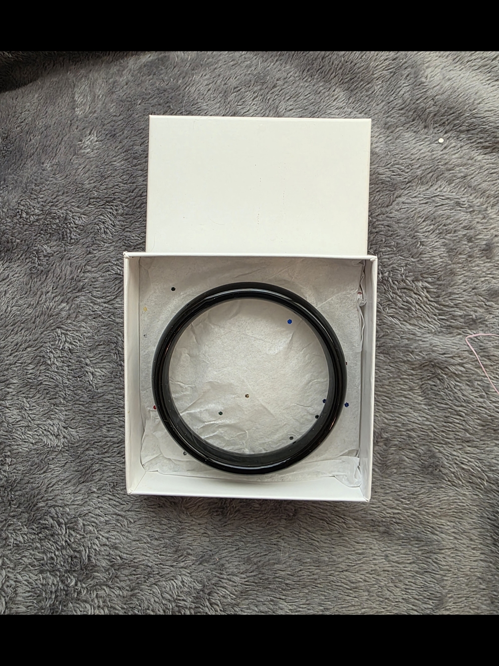 New Classic Black Women's Jade  Bangle Bracelet